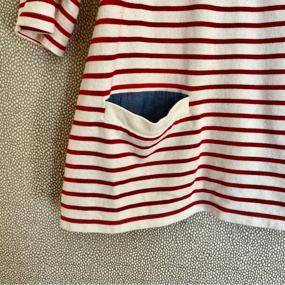 2X Lands’ End Boatneck Tunic Heavyweight Top - Picture 4 of 7